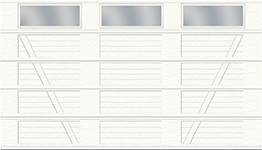 V Layout, 4-Slat Base - 3 bays